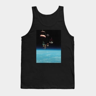 The Best View In The World - Space Aesthetic, Retro Futurism, Sci Fi Tank Top